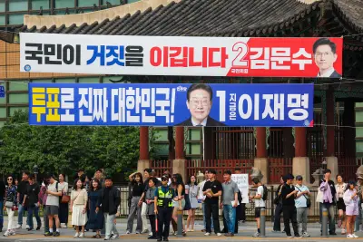 Months after a martial law crisis, South Koreans will elect a new president